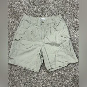 Columbia Men's Khaki Cargo Shorts Waist 30